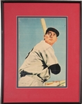 Ted Williams Signed and Framed Piece With JSA Certificate of Authenticity