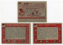 1958 Topps Lot of 5 Different With HOFers
