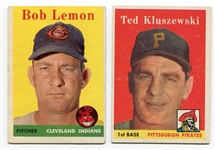 1958 Topps Lot of 5 Different With HOFers