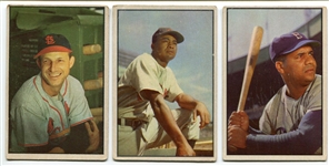 1953 Bowman Color Lot of 57 With HOFers