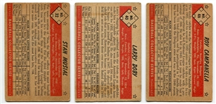 1953 Bowman Color Lot of 57 With HOFers