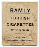 T204 Gabby Street Washington Scarce Two-Part Card