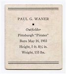 R305 Tattoo Orbit Paul Waner