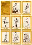 1968 Sports Memorabilia All Time Baseball Team Partial Set 