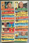 1960 Topps Baseball Partial Set of 283 Mostly VG to EXMT