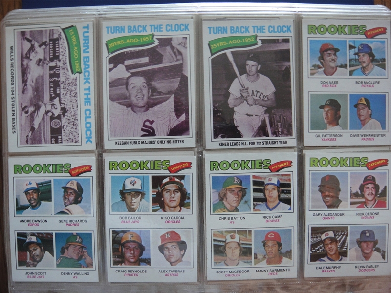 1977 Topps Complete Set Nrmt+/-