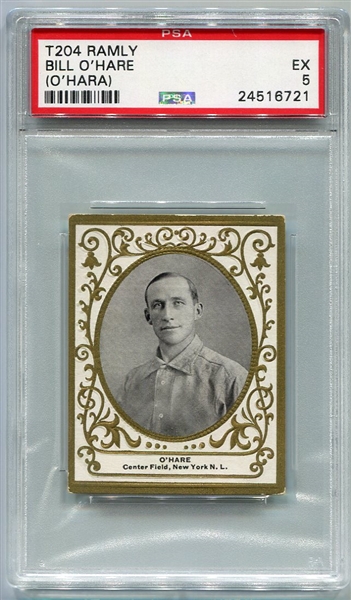 T204 Bill OHare New York Giants PSA 5