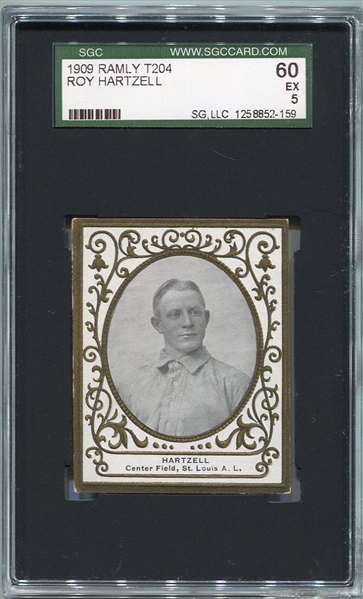 T204 Roy Hartzell St. Louis SGC 60