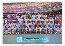 1977 Topps Cloth Sticker Complete Set with Puzzle Cards