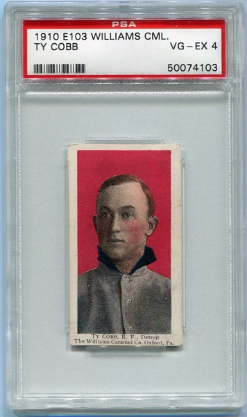 E103 Ty Cobb PSA 4