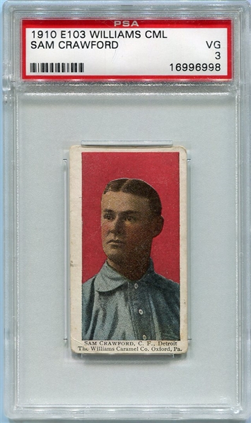 E103 Sam Crawford PSA 3