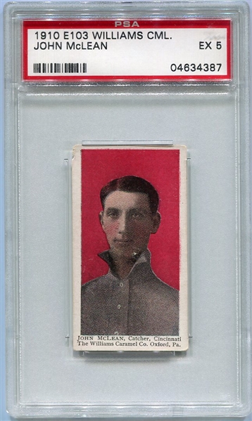 E103 John McLean PSA 5 Highest Graded!