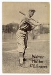 M101-6 Felix Mendelsohn Walter Holke Boston Braves VG