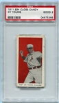 E94 Cy Young Red Background PSA 2