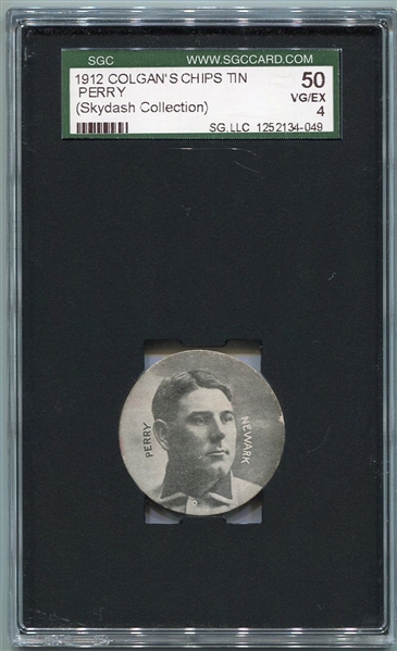 E270 Colgans Chips Tin Tops Perry, Newark SGC 50 Skydash Collection