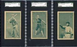 D310 Pacific Coast Biscuit Lot of 7 Different SGC Graded