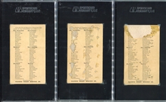 D310 Pacific Coast Biscuit Lot of 7 Different SGC Graded