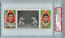 T202 Delahanty/Jones Jim Delahanty at Bat PSA 4 MK
