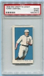 E92 Croft's Candy Topsy Hartsel PSA 2 MC With Guide Mark in Margin