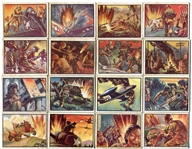1950 Topps Freedom's War Group of 47 Different Mostly VG to EX