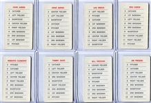 1970 Milton Bradley Complete 28 Card Set Nrmt +