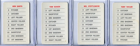 1970 Milton Bradley Complete 28 Card Set Nrmt +