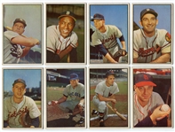 1953 Bowman Color Baseball Lot of 15 Different VG to EX
