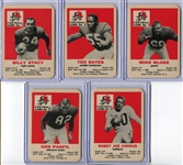 1960 Mayrose St. Louis Football Complete Set of 11 Nrmt+