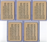 1960 Mayrose St. Louis Football Complete Set of 11 Nrmt+