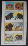 1962 Golden Press Dinosaur Punch Out Booklet Complete EX+