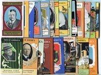 H572 1929 Stevens-Davis Men of America Complete 52 Card Set w/Box & Flyer