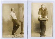 Lot of 5 Billy Sunday RPPCs Circa 1908 by C. U. Williams