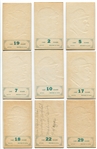1965 Topps Embossed Lot of 15 w/Clemente