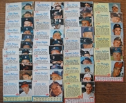 Post Cereal Baseball Card Collection 1961-1963 86 Cards inc. HOFers and SP's