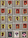 1962 Topps Baseball Stamps Lot of 60 Mostly Different 