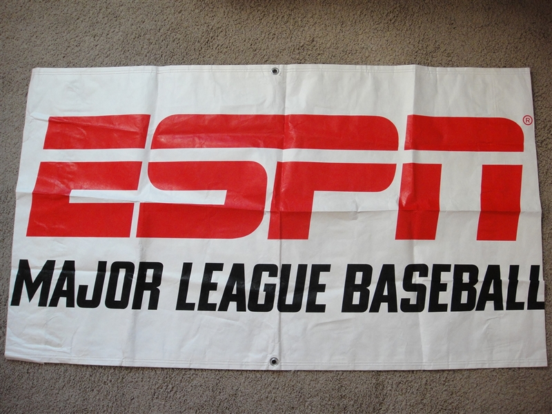 1990s ESPN Major League Baseball Banner