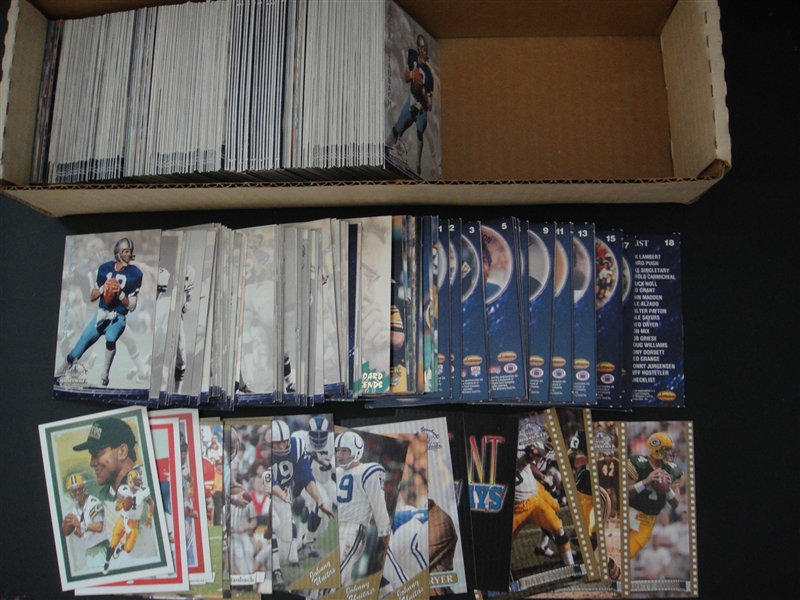 1994 Ted Williams Roger Staubach Football - 2 Sets Plus Inserts & 2 Partial Sets