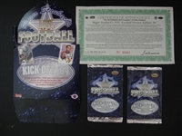 1994 Ted Williams Roger Staubach Football - 2 Sets Plus Inserts & 2 Partial Sets
