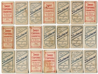 T206 Lot of 21 Different with Miller Huggins