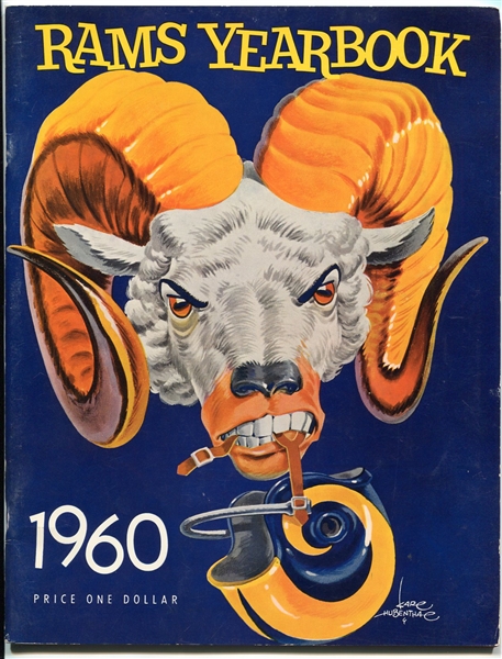 1960 & 1961 Los Angeles Rams Yearbooks