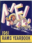 1960 & 1961 Los Angeles Rams Yearbooks