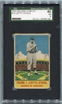 1933 DeLong Gum #10 Lefty O'Doul SGC 40
