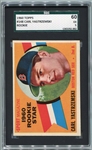 1960 Topps #148 Carl Yastrzemski Rookie Card SGC 60