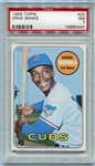 1969 Topps #20 Ernie Banks PSA 7