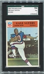 1966 Philadelphia #38 Gale Sayers Rookie Card SGC 84