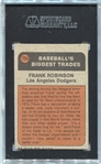 1972 Topps High #754 Frank Robinson Traded SGC 84