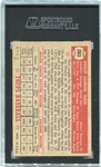 1952 Topps #283 Phil Masi SGC 60