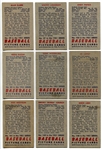 1951 Bowman Baseball Lot of 13 Different Higher Grade Cards