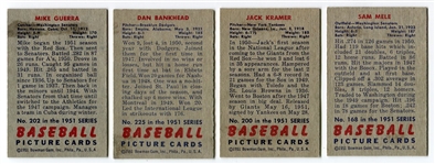 1951 Bowman Baseball Lot of 13 Different Higher Grade Cards