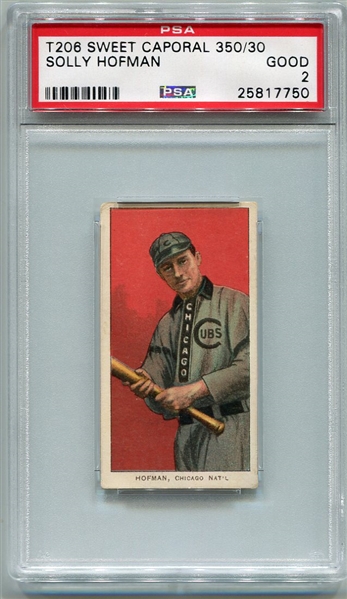 T206 Solly Hofman PSA 2